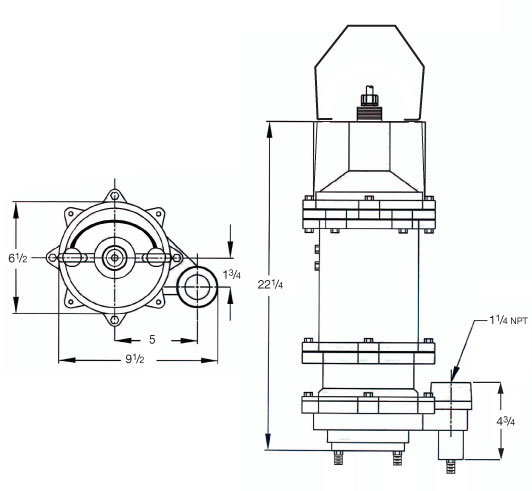 RDSPG1 Dimensions